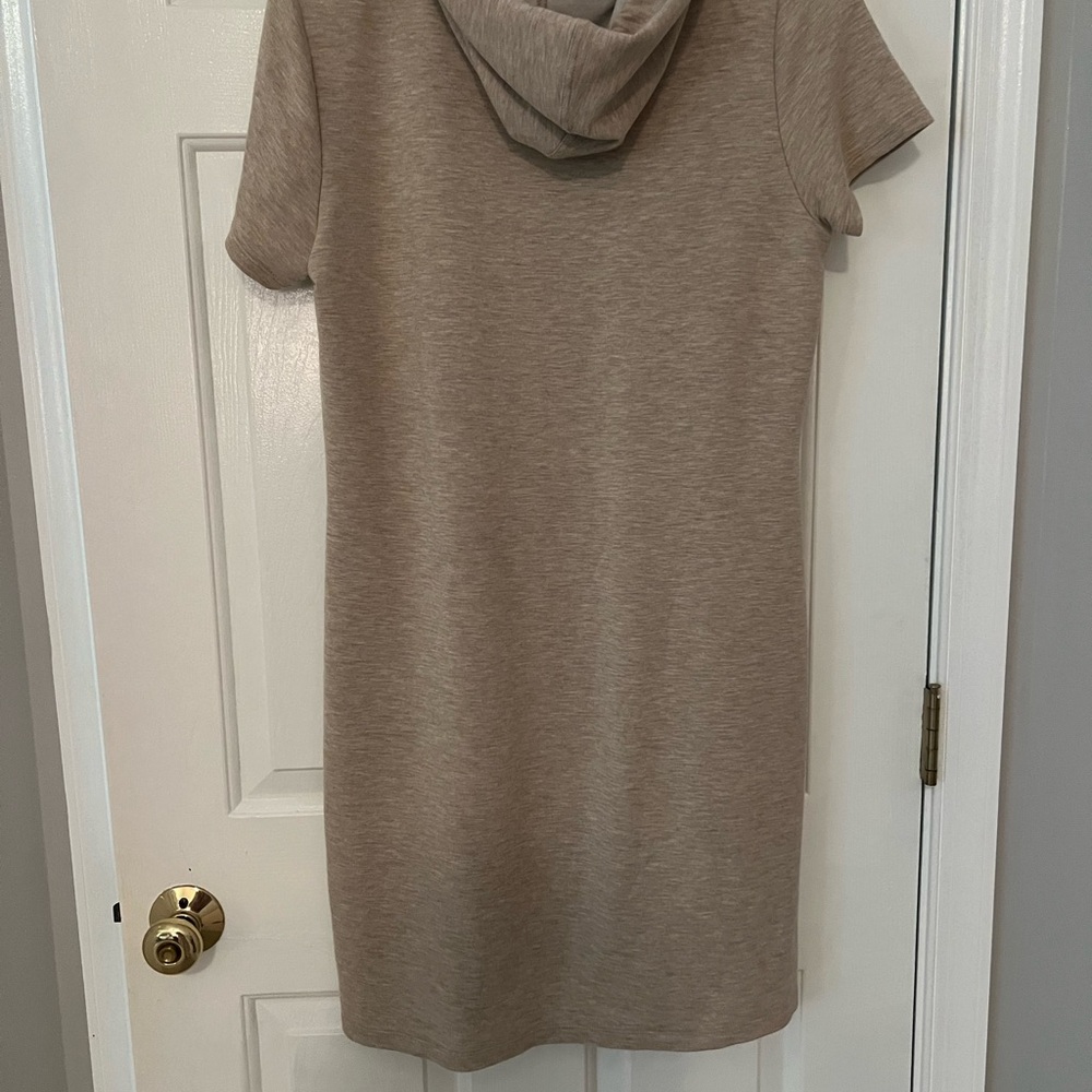 Calvin Klein Casual Tan Hoodie Dress - Picture 4 of 4